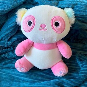 SQUISHMALLOWS TARGET EXCLUSIVE Kaldette the Pink Panda Squeezemallow 7”